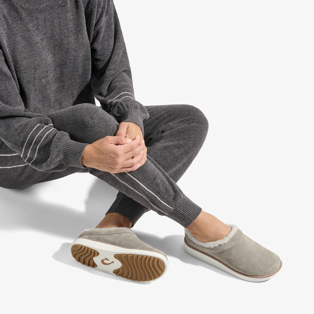 OlukaiMani - Taupe Grey / Golden Sand