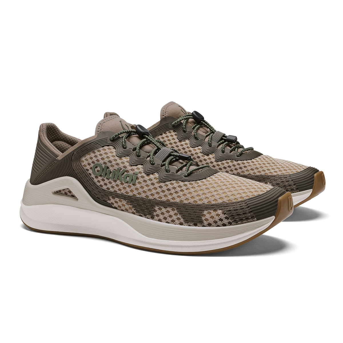 OlukaiʻAhi - Taupe Grey / Brown Koa