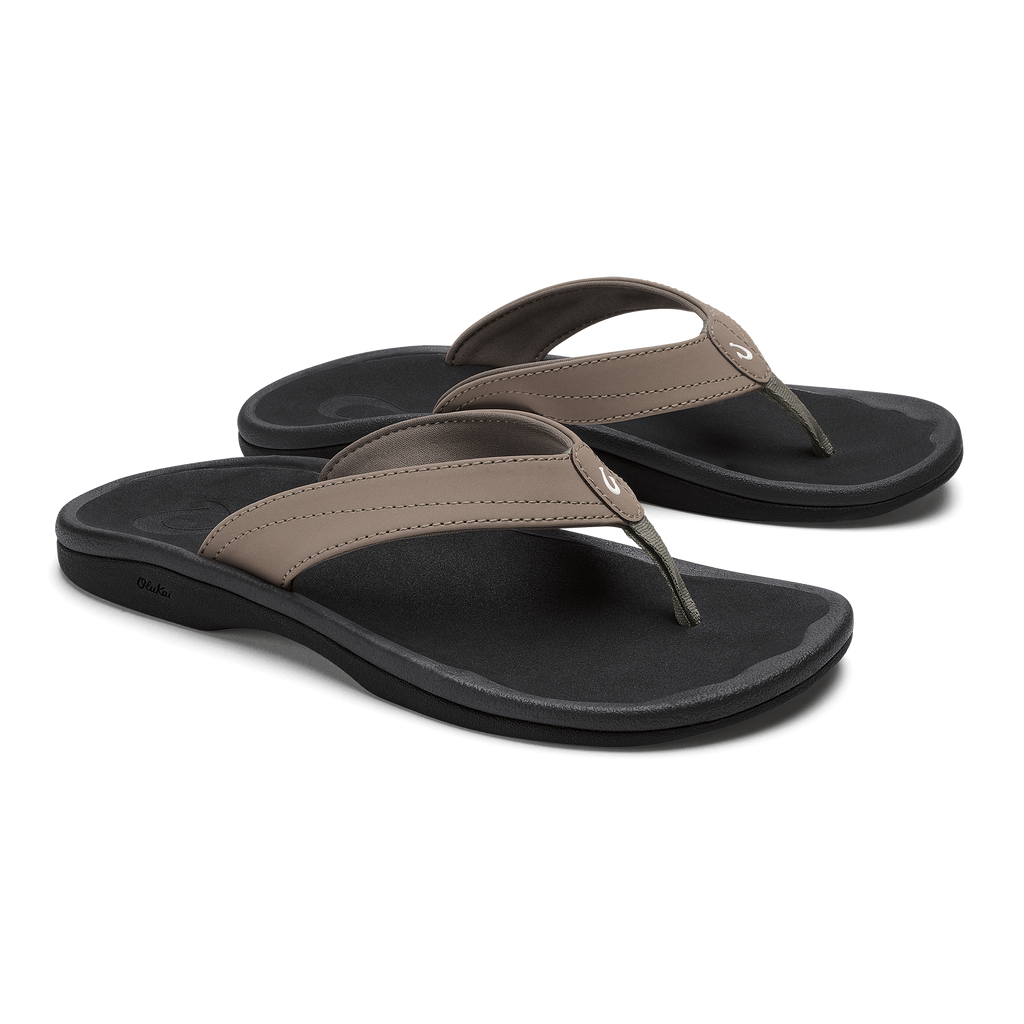 Olukai‘Ohana - Warm Taupe / Black