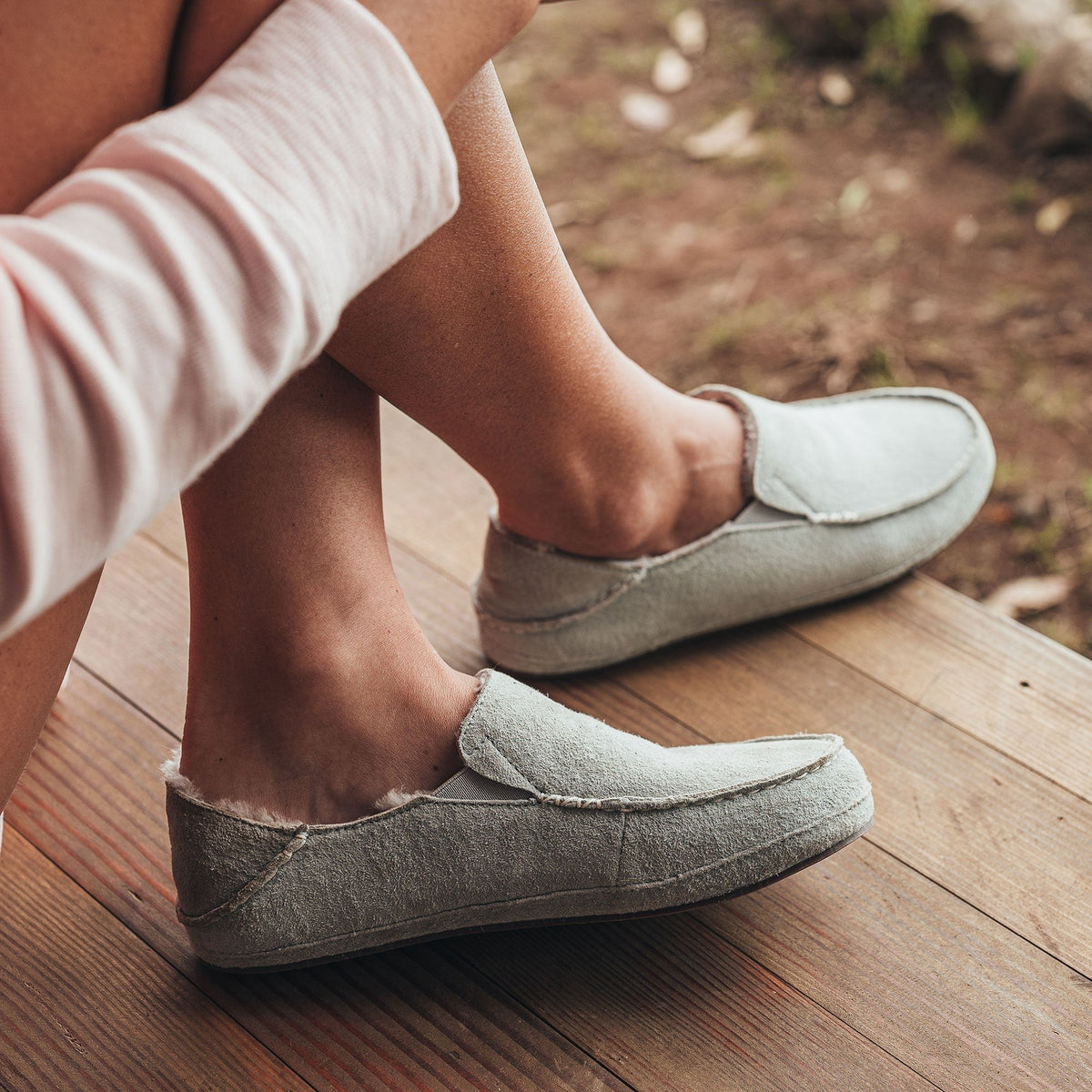 OlukaiNohea Slipper - Pale Grey