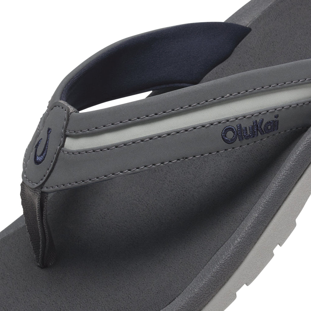 Olukai'Ohana Pālua - Cloud Grey / Rock