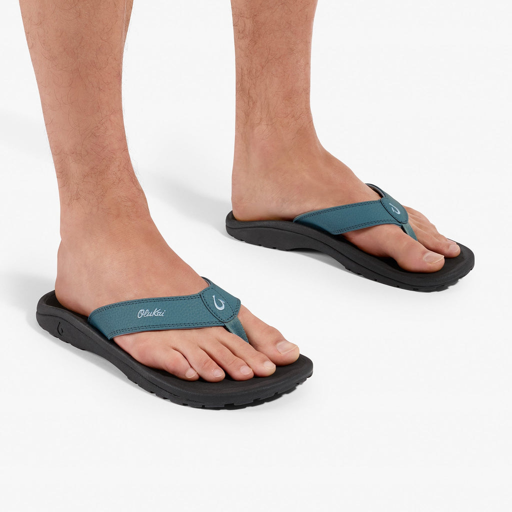 Olukai‘Ohana - Blue Coral / Black