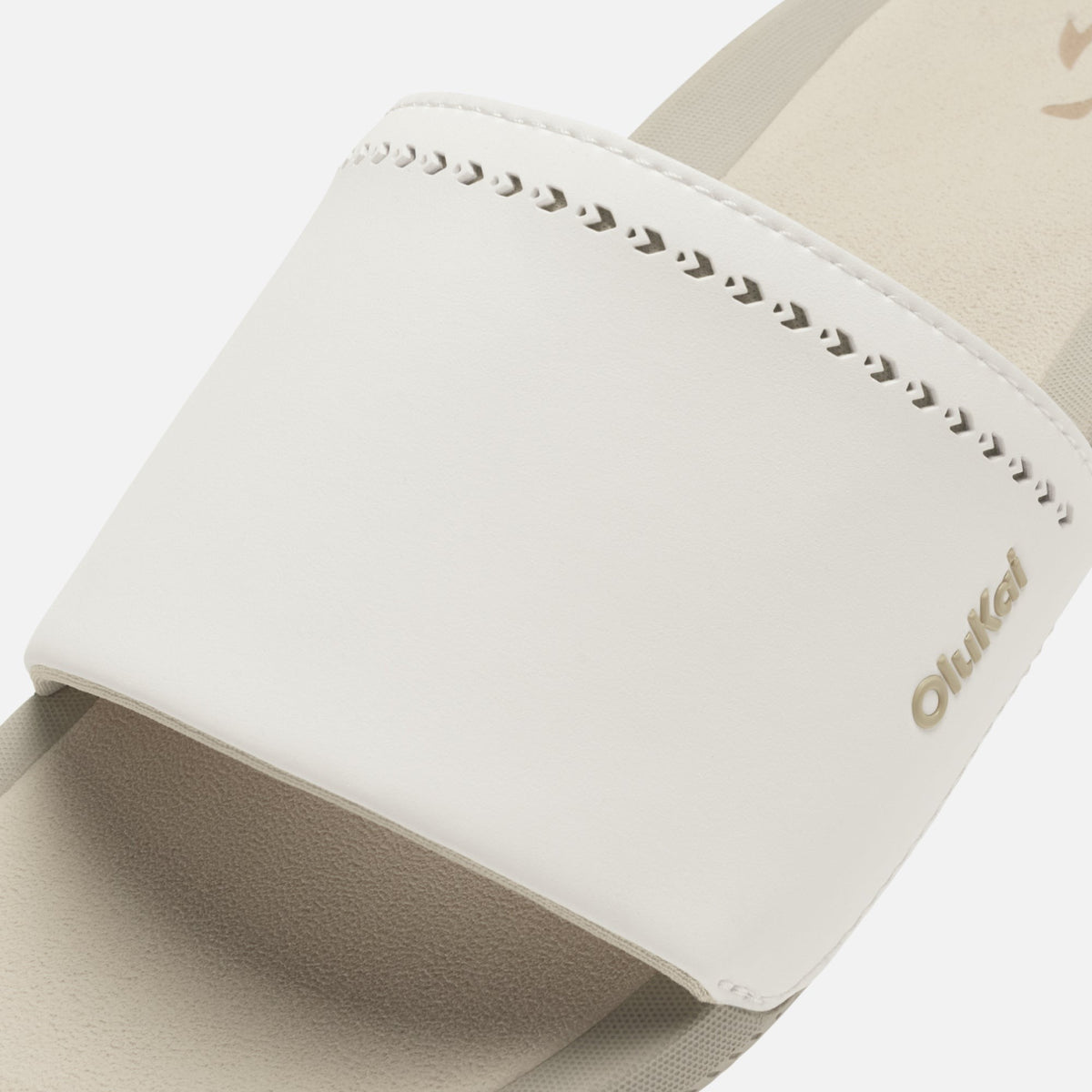 OlukaiUlele Slide - Bright White / Tapa