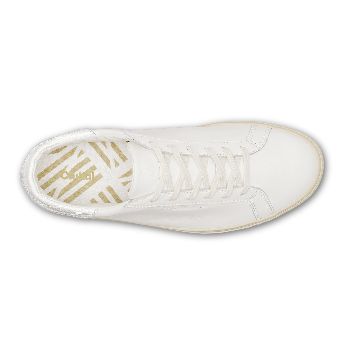 OlukaiKou Lace Up - White / White