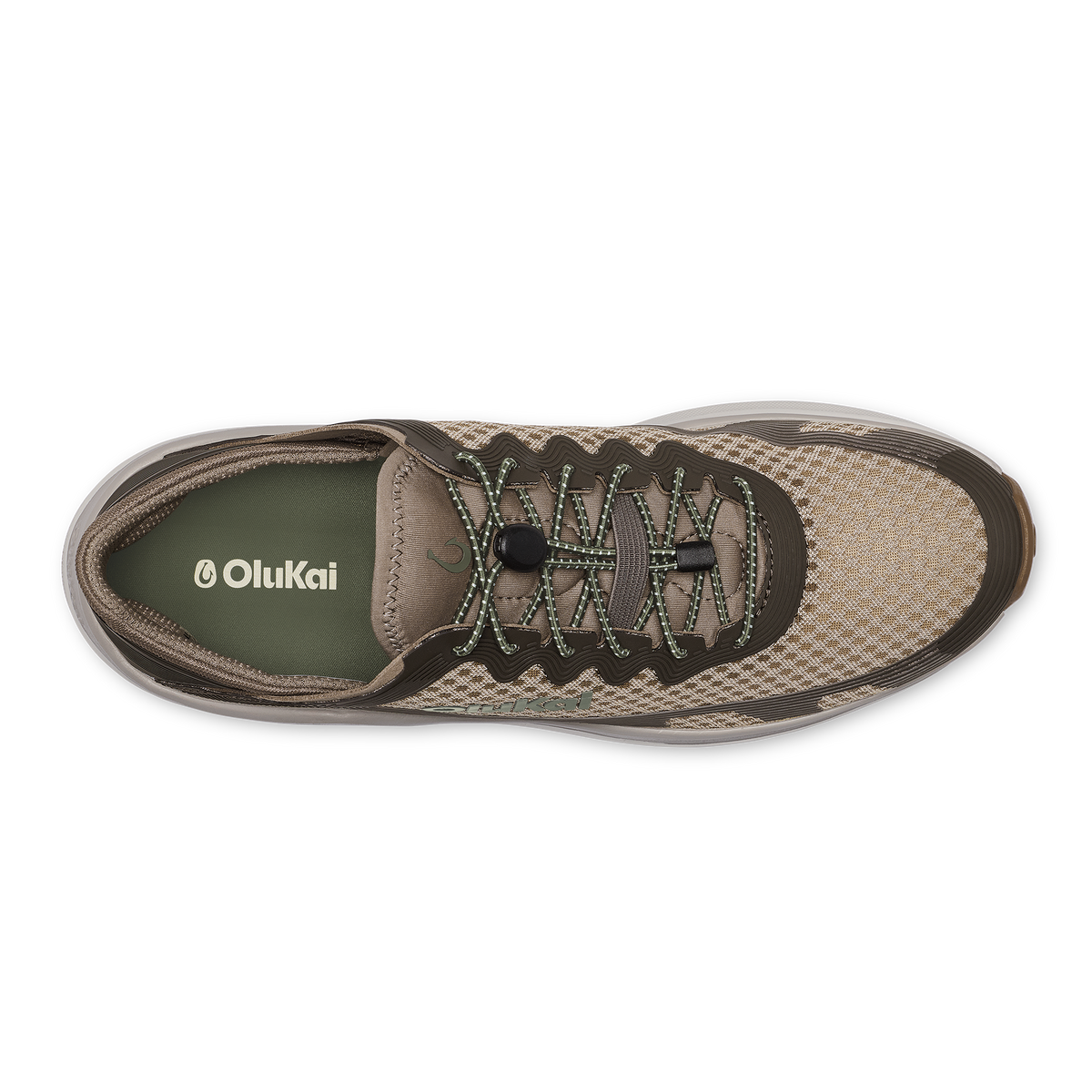 OlukaiʻAhi - Taupe Grey / Brown Koa