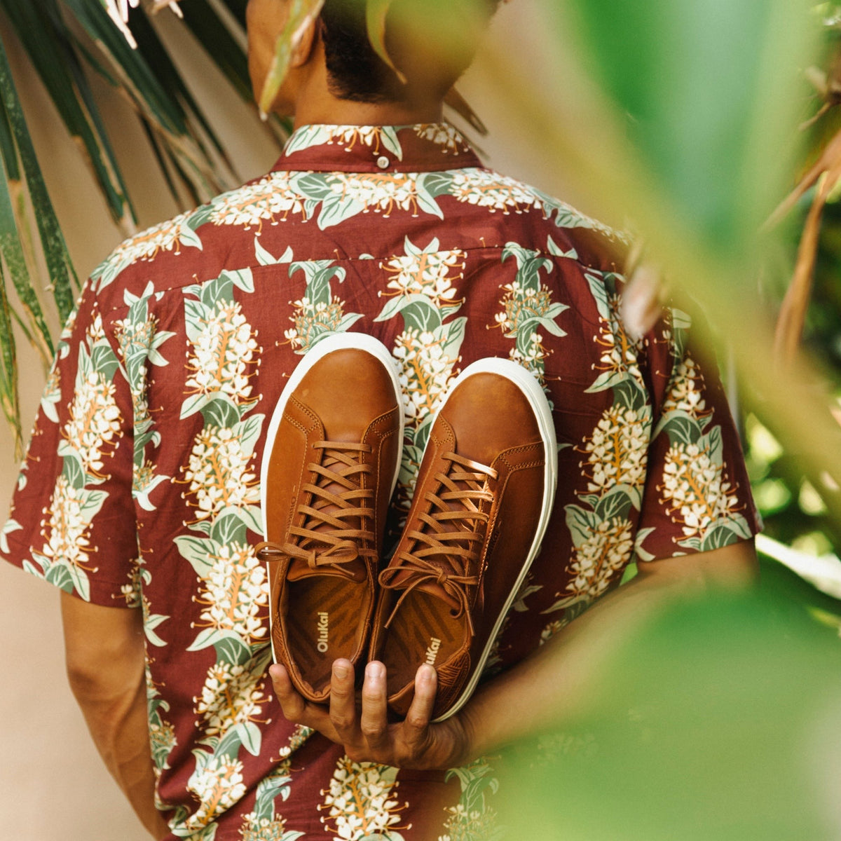 OlukaiKou Lace Up - Fox / Fox