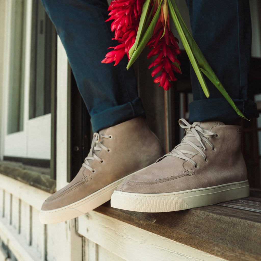 Kou Chukka - Taupe Grey / Tan