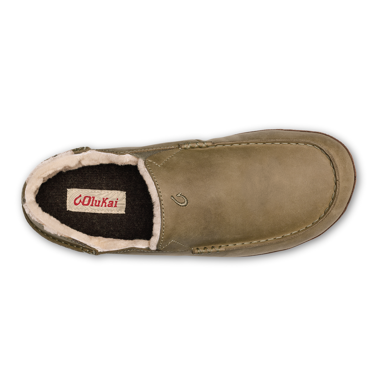OlukaiMoloā Slipper - Clay / Dk Java