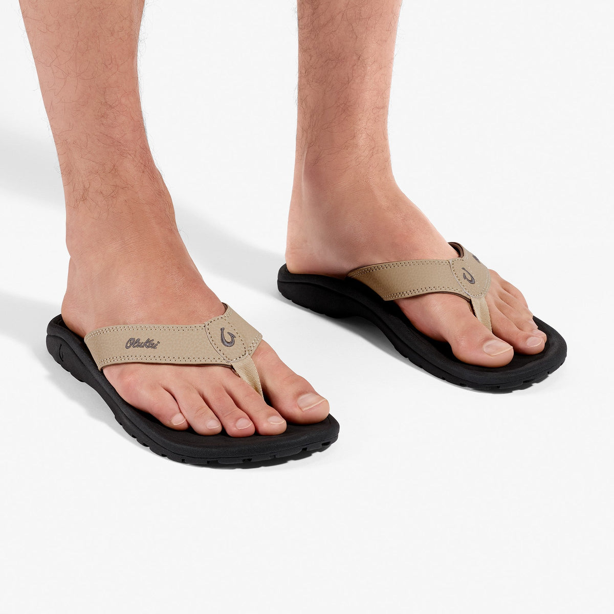 Olukai‘Ohana - Linen / Black