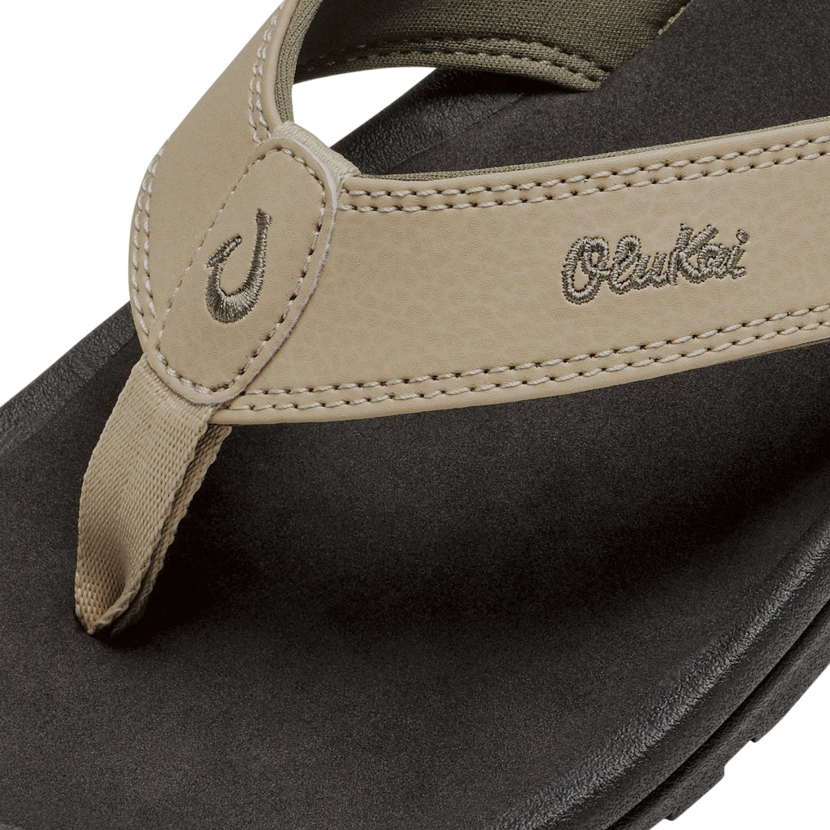 Olukai‘Ohana - Linen / Black