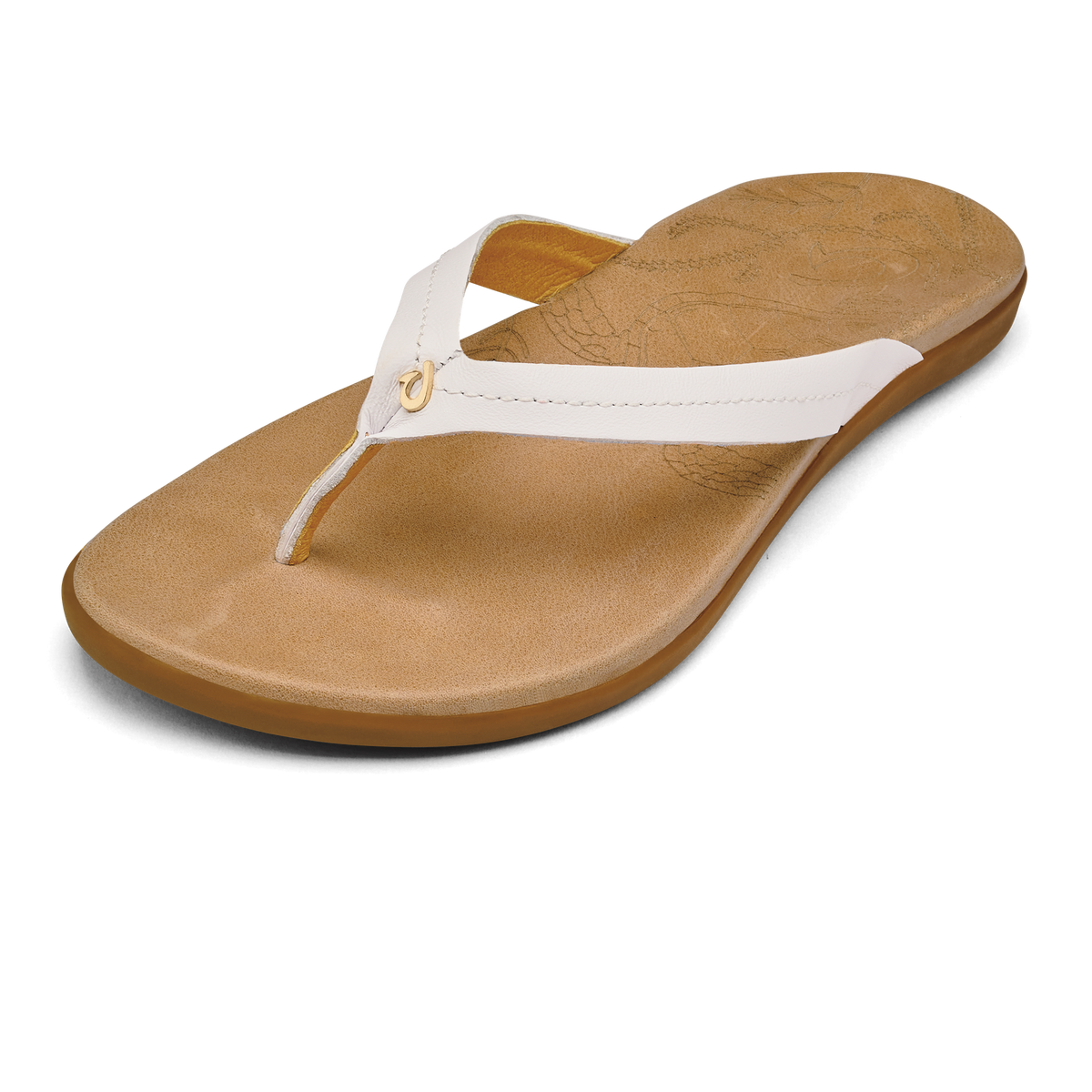 OlukaiHonu - Bright White / Golden Sand