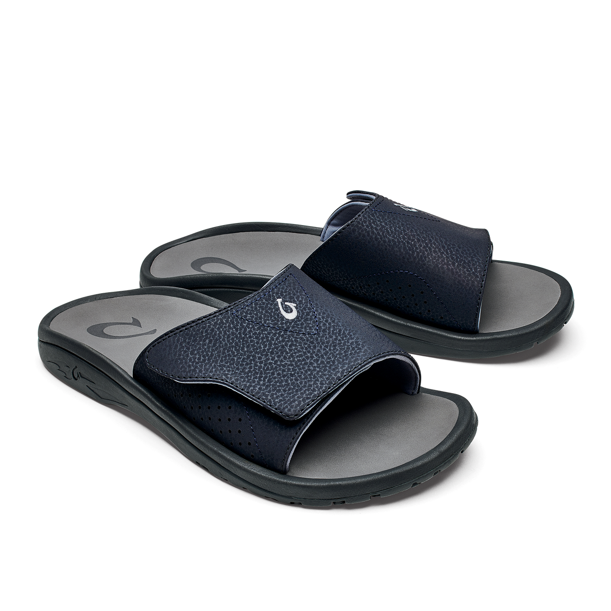 OlukaiNalu Slide - Trench Blue / Charcoal