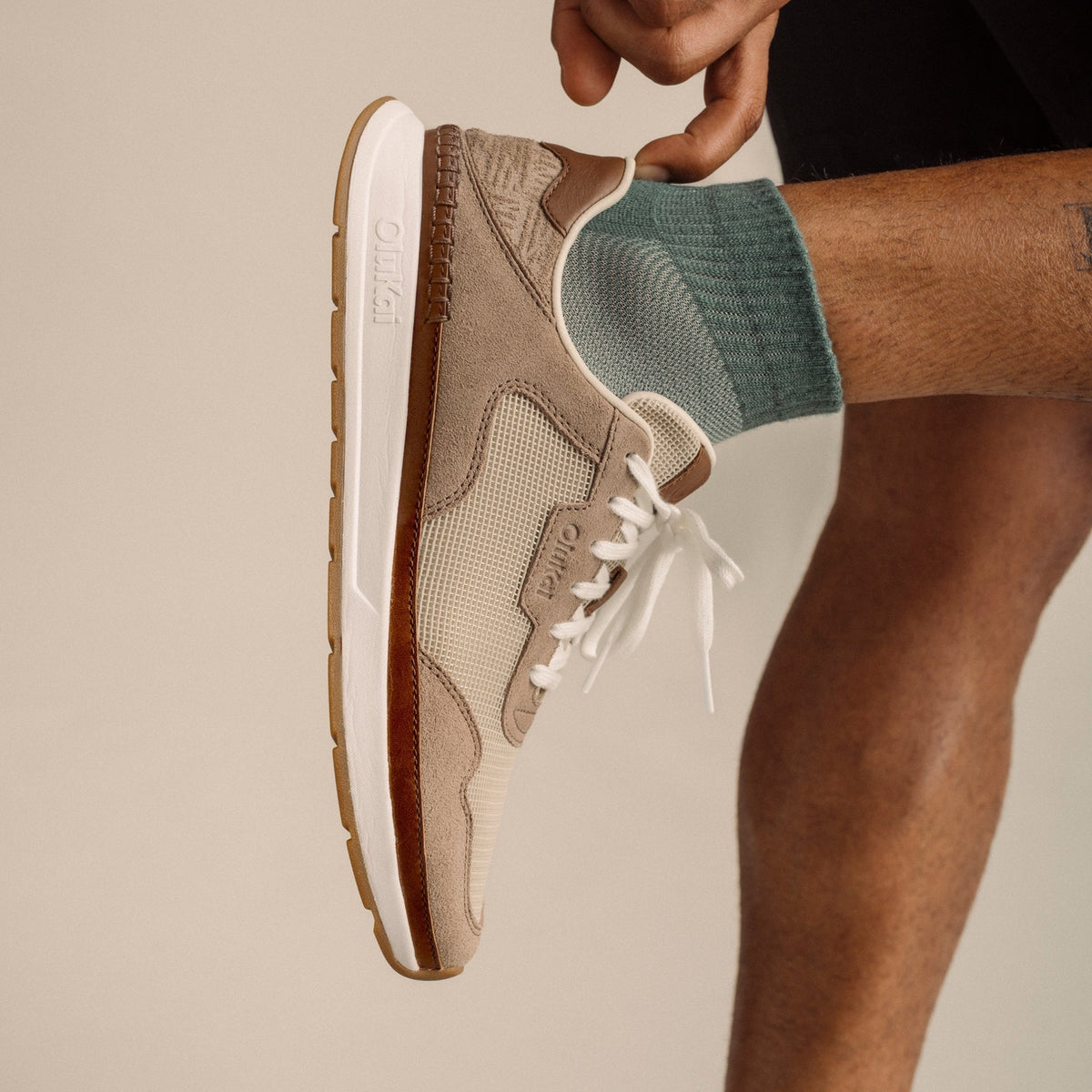 Koke - Ecru / Taupe Grey