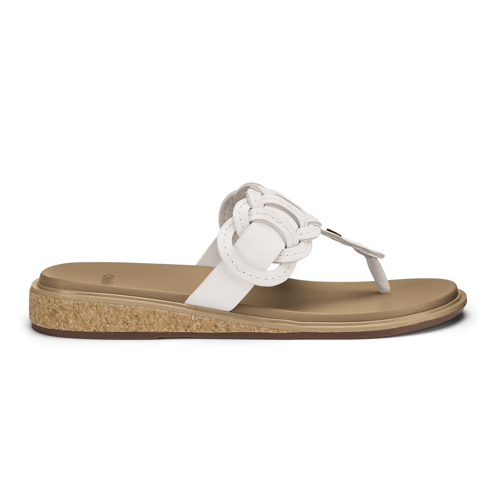 OlukaiKanani Vario - Bright White / Warm Sand