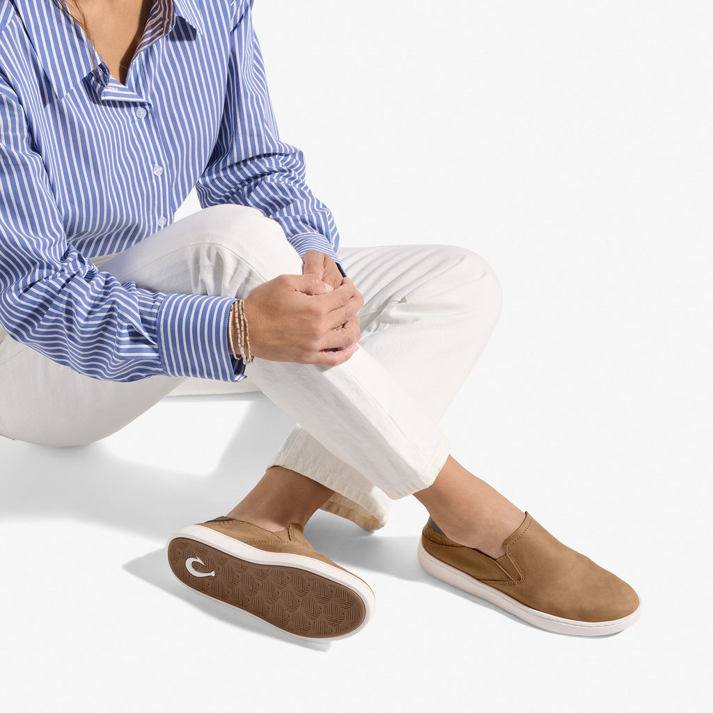 OlukaiPehuea Leather - Sahara / Toffee