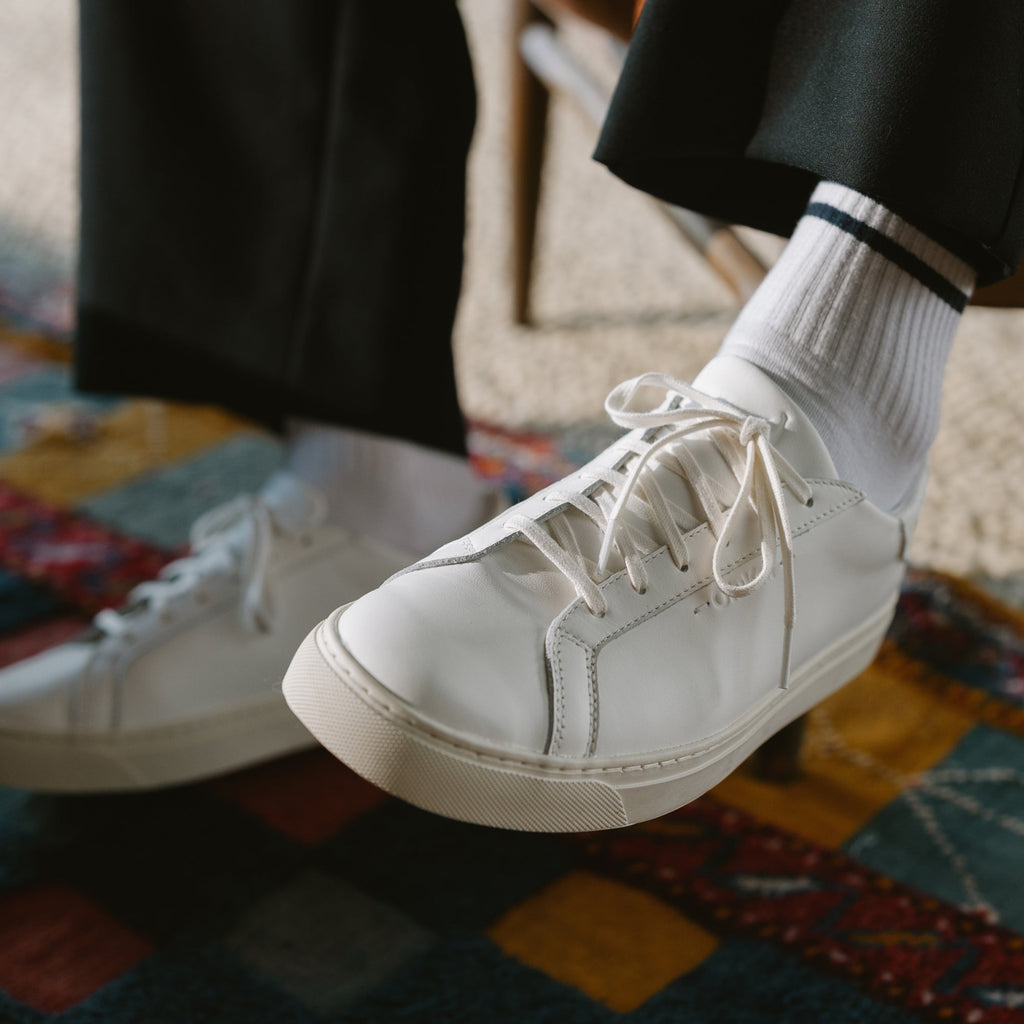 Kou Lace Up - White / White