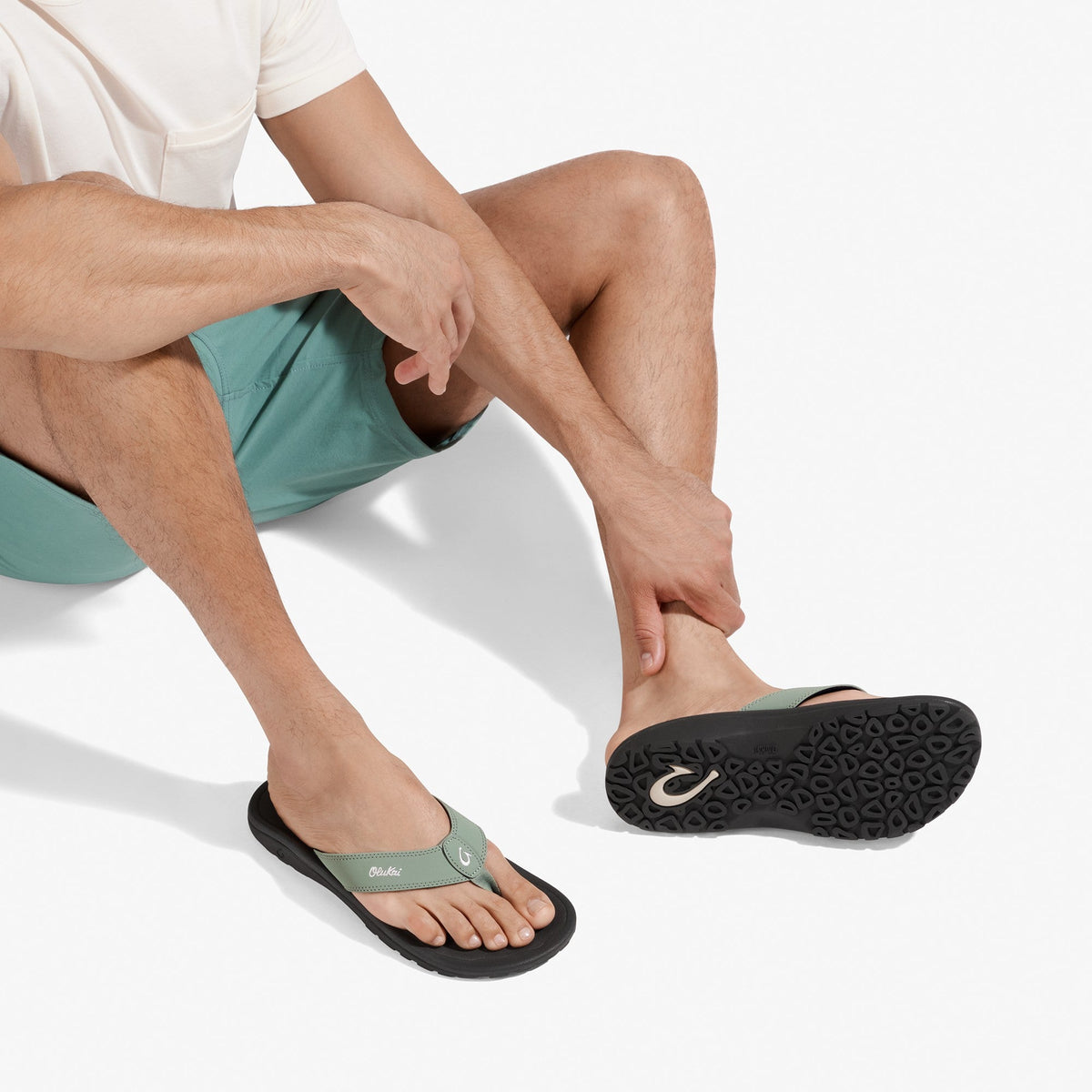 Olukai‘Ohana - Seagreen / Black