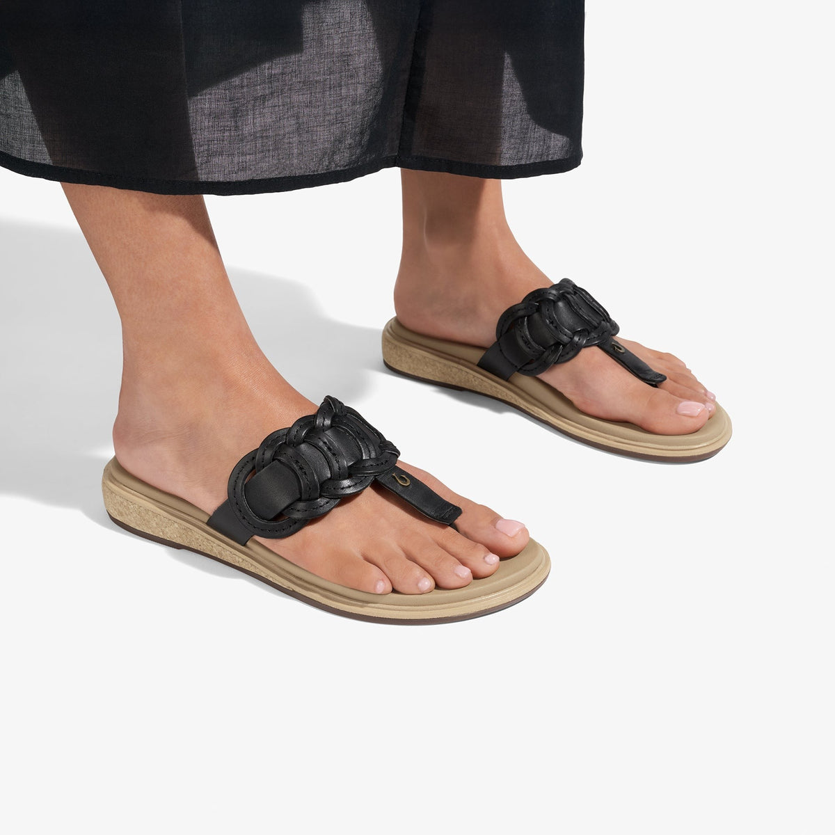 OlukaiKanani Vario - Black / Warm Sand