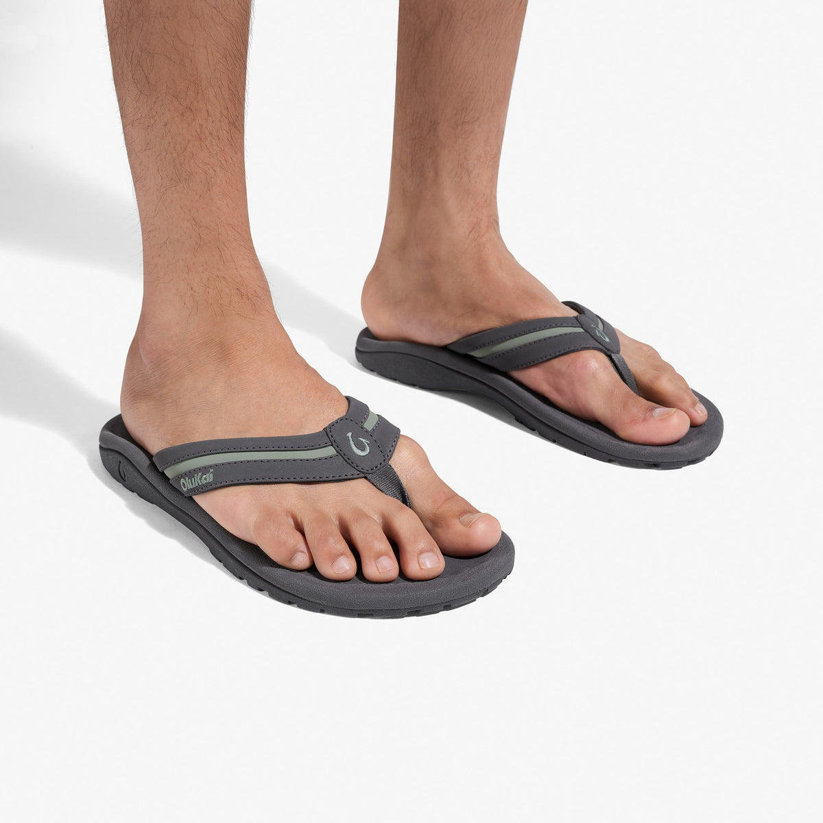 Olukai'Ohana Pālua - Tradewind Grey / Seagreen