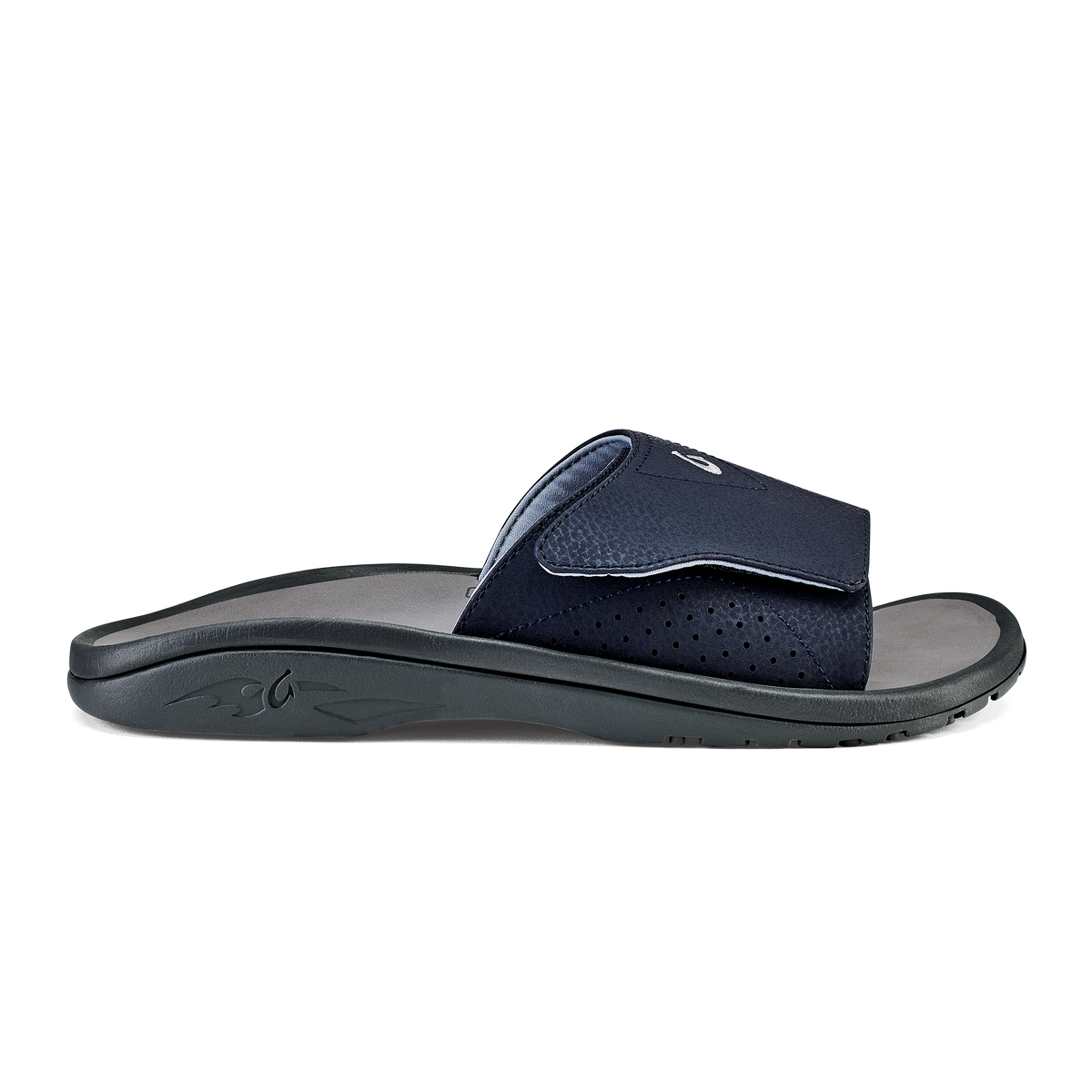 OlukaiNalu Slide - Trench Blue / Charcoal