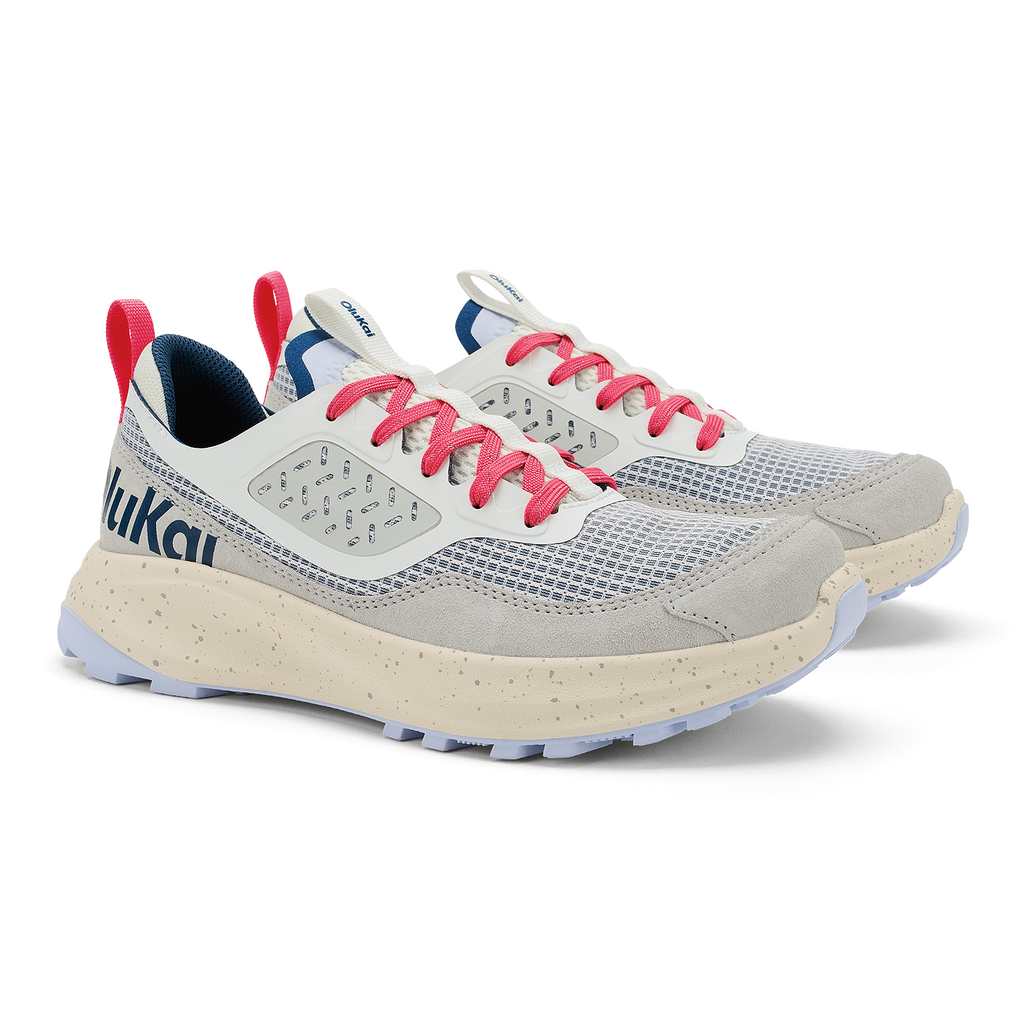 Makiki - Bright White / Coastal Blue