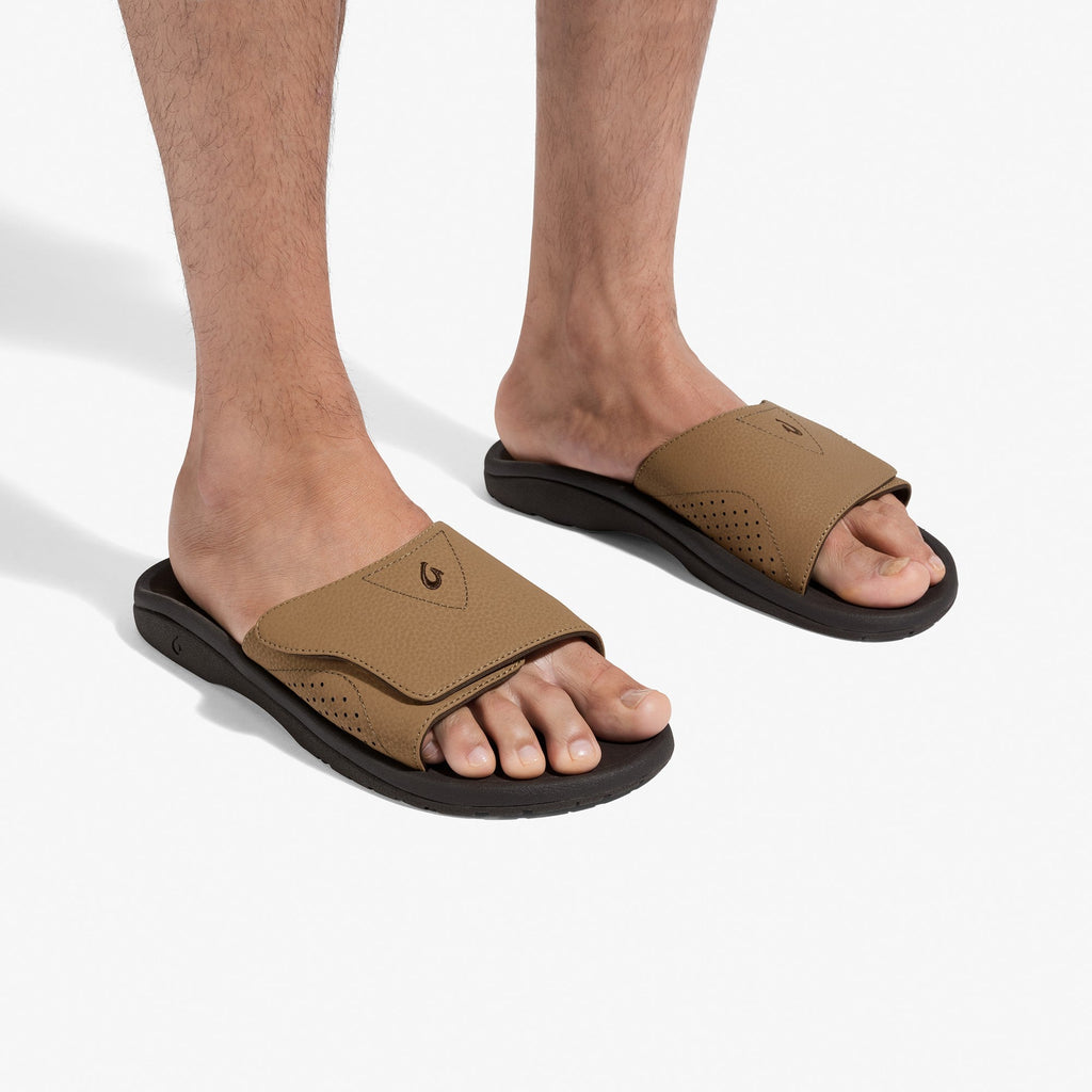 OlukaiNalu Slide - Tan / Dk Java