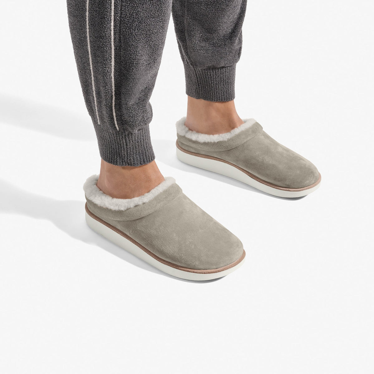OlukaiMani - Taupe Grey / Golden Sand