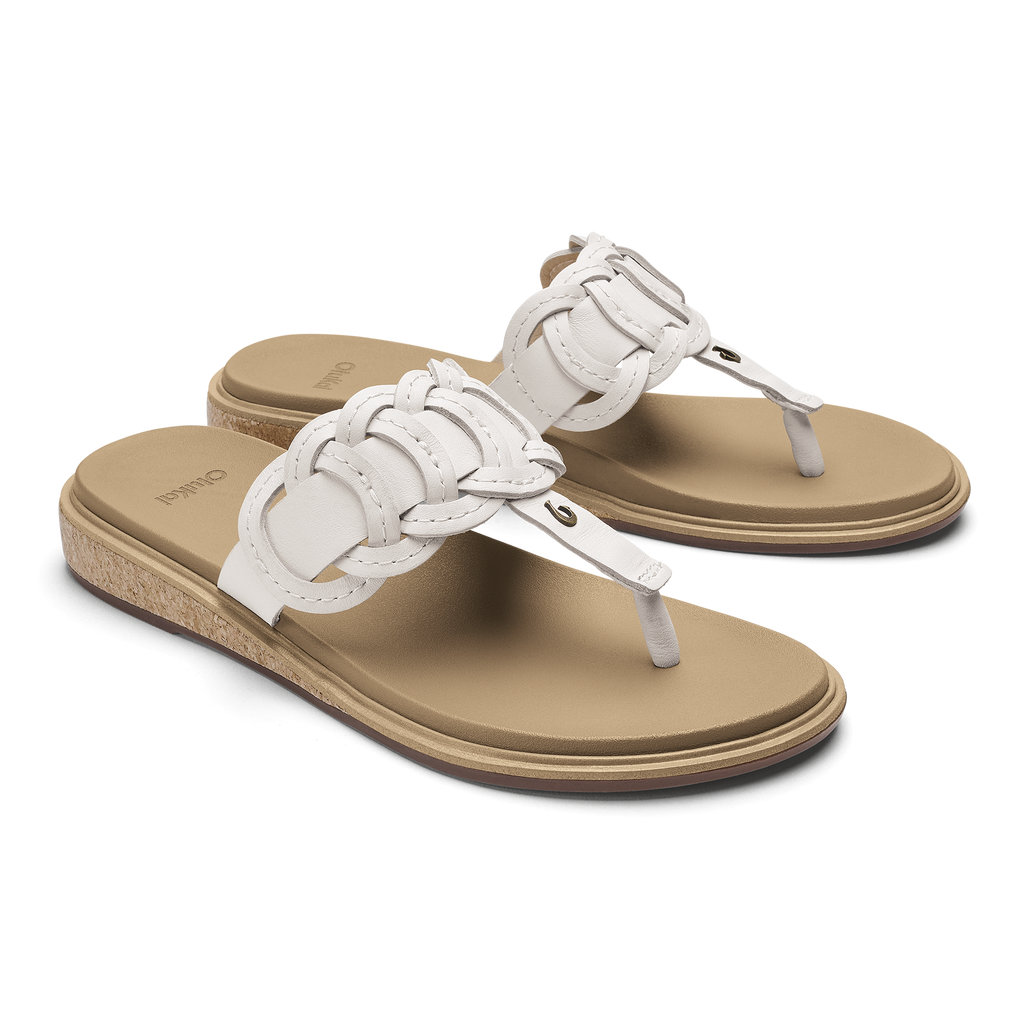 OlukaiKanani Vario - Bright White / Warm Sand