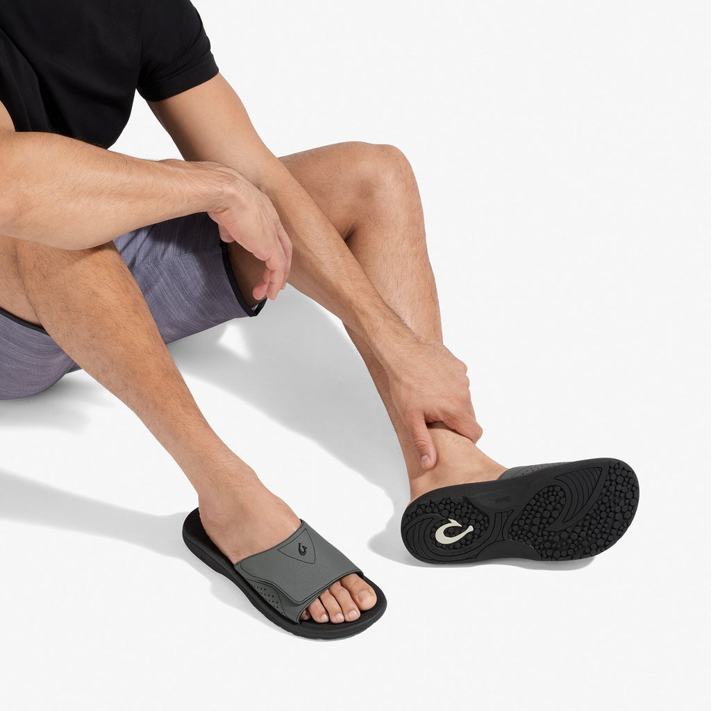 OlukaiNalu Slide - Rock / Black