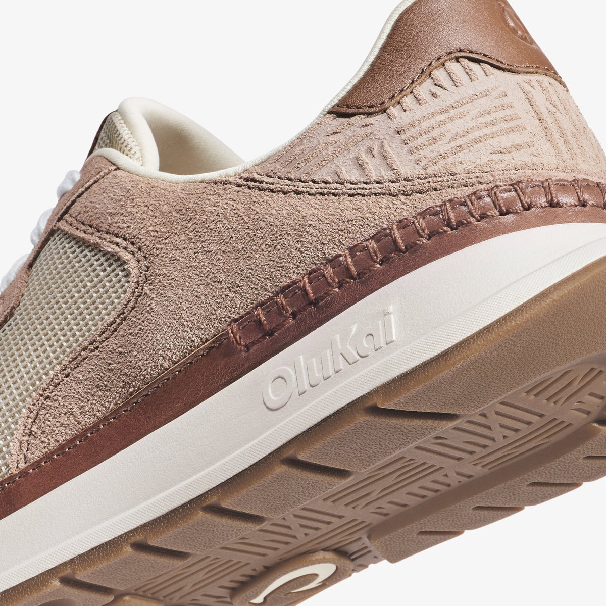 OlukaiKoke - Ecru / Taupe Grey