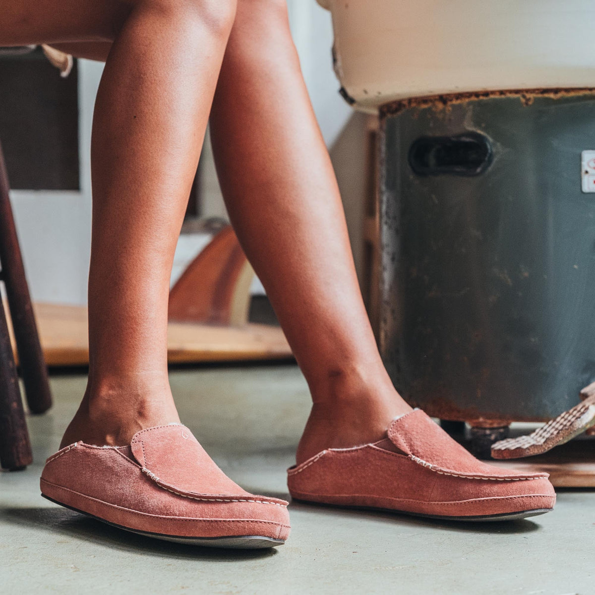 OlukaiNohea Slipper - Cedarwood